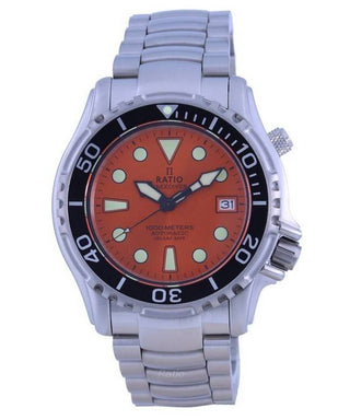 Front view of Ratio 1066KE26-33VA-ORG Mens Watch on white background