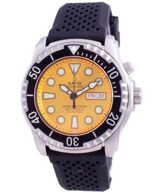 Front view of Ratio 1068HA90-34VA-YLW-V02 Mens Watch on white background