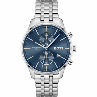 Front view of Hugo Boss 1513839 Watch on white background