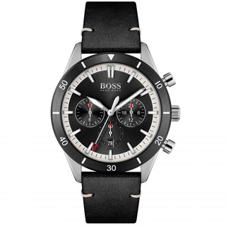 Front view of Hugo Boss 1513864 Watch on white background