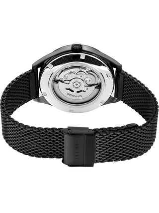 Angle shot of Bering 16743-377 Grey Stainless Steel Unisex Watch on white background