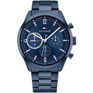 Front view of Tommy Hilfiger Matthew 1680666 Watch on white background