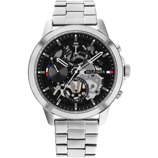 Front view of Tommy Hilfiger Henry 1680669 Watch on white background