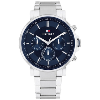 Front view of Tommy Hilfiger Tyson 1687498 Watch on white background