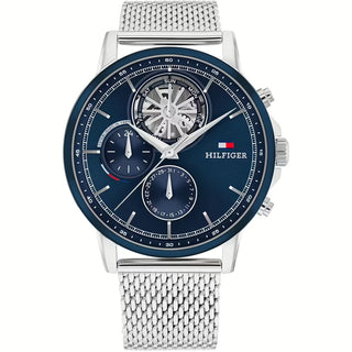 Front view of Tommy Hilfiger Stewart 1692154 Watch on white background