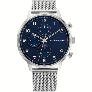 Front view of Tommy Hilfiger Leonard 1692191 Watch on white background