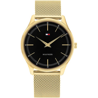 Front view of Tommy Hilfiger Adrian 1710469 Watch on white background