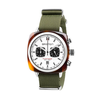 Front view of Briston 17142-SA-TS-2-NGA Watch on white background