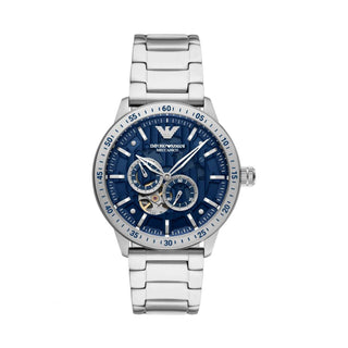 Front view of Emporio Armani AR60052 Mens Watch on white background