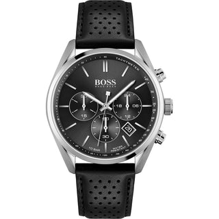 Front view of Hugo Boss 1513816 Watch on white background