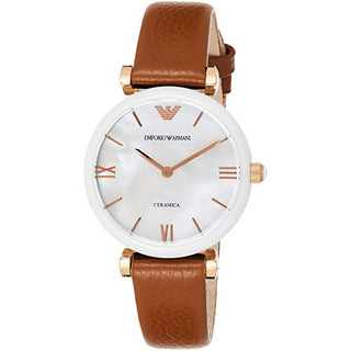 Front view of Emporio Armani AR11040 Watch on white background