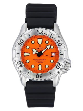 Front view of Ratio 32GS202A-ORG Mens Watch on white background