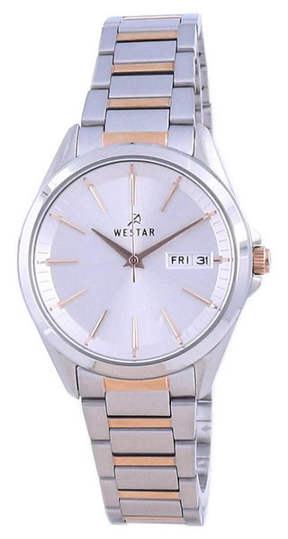 Front view of Westar 40212SPN607 Womens Watch on white background