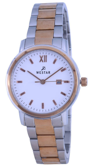 Front view of Westar 40245SPN601 Womens Watch on white background