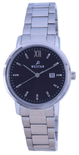 Front view of Westar 40245STN103 Womens Watch on white background