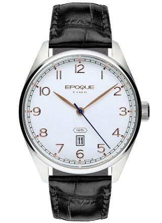 Front view of Epoque Time Epoque 4155 Mens Watch on white background