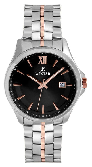 Front view of Westar 50180SPN603 Mens Watch on white background