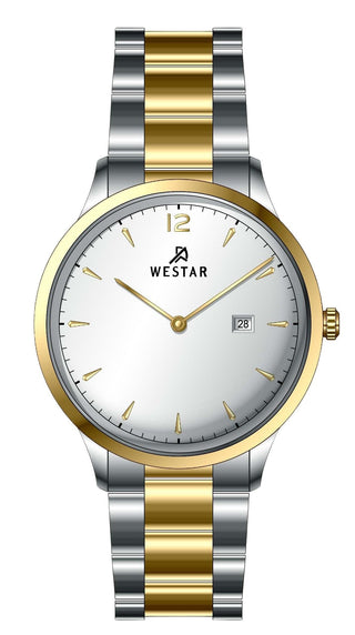 Front view of Westar 50218CBN107 Mens Watch on white background