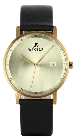 Front view of Westar 50221GPN102 Mens Watch on white background