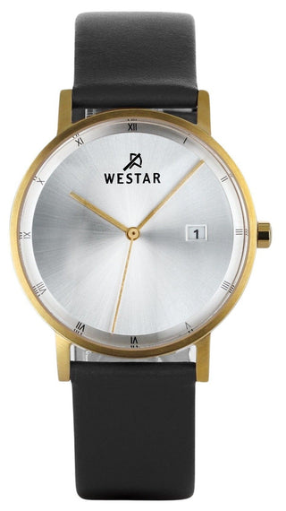 Front view of Westar 50221GPN107 Mens Watch on white background