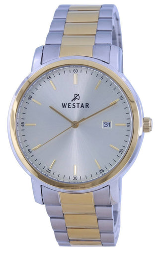 Front view of Westar 50243CBN102 Mens Watch on white background