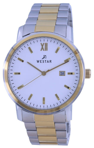 Front view of Westar 50245CBN101 Mens Watch on white background