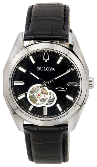 Front view of Bulova 96A273 Mens Watch on white background