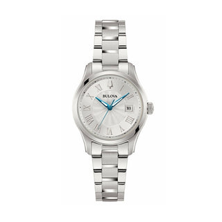 Front view of Bulova Wilton 96M162 Womens Watch on white background