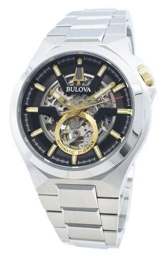 Front view of Bulova 98A224 Mens Watch on white background