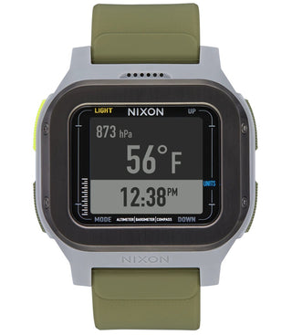 Front view of Nixon A1324-2072 Watch on white background