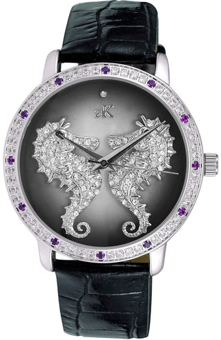 Front view of Adee Kaye AK2002-LPU.-.NS Womens Watch on white background