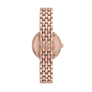 Angle shot of Emporio Armani Rosa AR11432 Womens Watch on white background