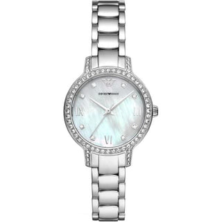 Front view of Emporio Armani AR11484 Watch on white background