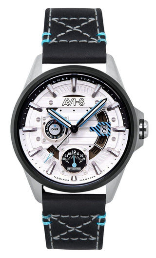 Front view of Avi-8 AV-4098-01 Mens Watch on white background