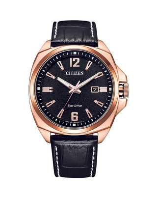 Front view of Citizen AW1723-02E Mens Watch on white background