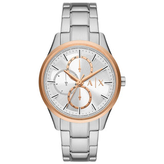 Front view of Armani Exchange Dante AX1870 Mens Watch on white background