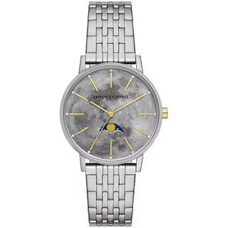 Front view of Armani Exchange AX5585 Watch on white background