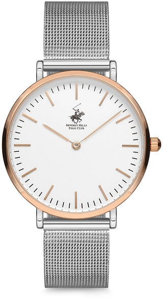 Front view of Beverly Hills Polo Club BH0112-03 Watch on white background