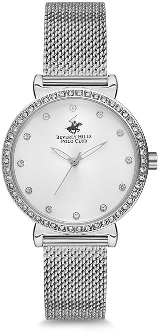 Front view of Beverly Hills Polo Club BH2193-04 Watch on white background