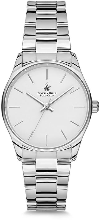 Front view of Beverly Hills Polo Club BH9657-02 Watch on white background