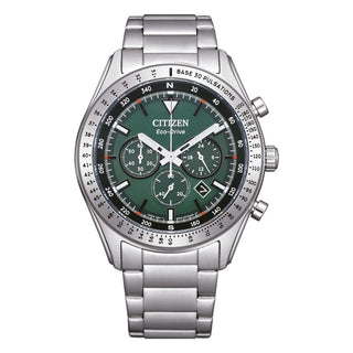 Front view of Citizen Chrono Aoutdoor CA4600-89X Watch on white background