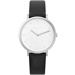 Front view of Pierre Cardin CBV-1001 Womens Watch on white background