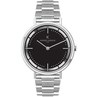 Front view of Pierre Cardin CBV-1028 Mens Watch on white background