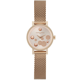 Front view of Pierre Cardin CCM-0501 Womens Watch on white background