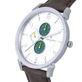 Angle shot of Pierre Cardin CPI-2057 Mens Watch on white background