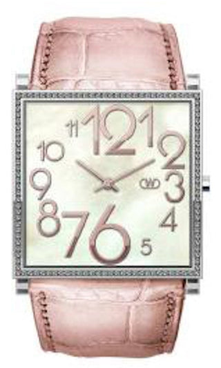 Front view of Wintex Milano Dodicisei DODICISEI_BRILL ROSA Womens Watch on white background