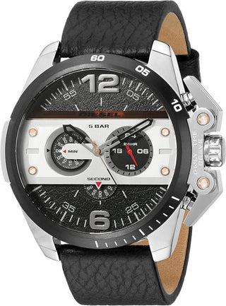 Front view of Diesel Ironside Chronograph DZ4361 Mens Watch on white background