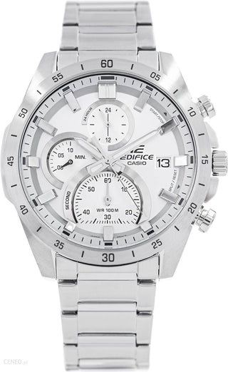 Front view of Casio EFR-571MD-8A Mens Watch on white background