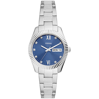 Front view of Fossil Scarlette ES5197 Mens Watch on white background