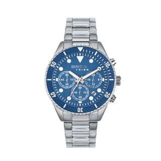 Front view of Breil Chronograph EW0715 Mens Watch on white background